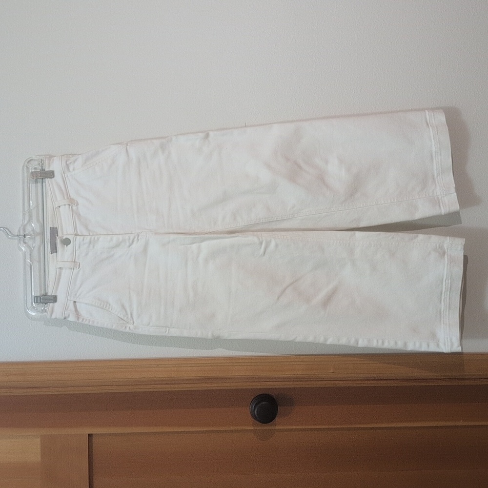 Everlane wide leg cropped pants